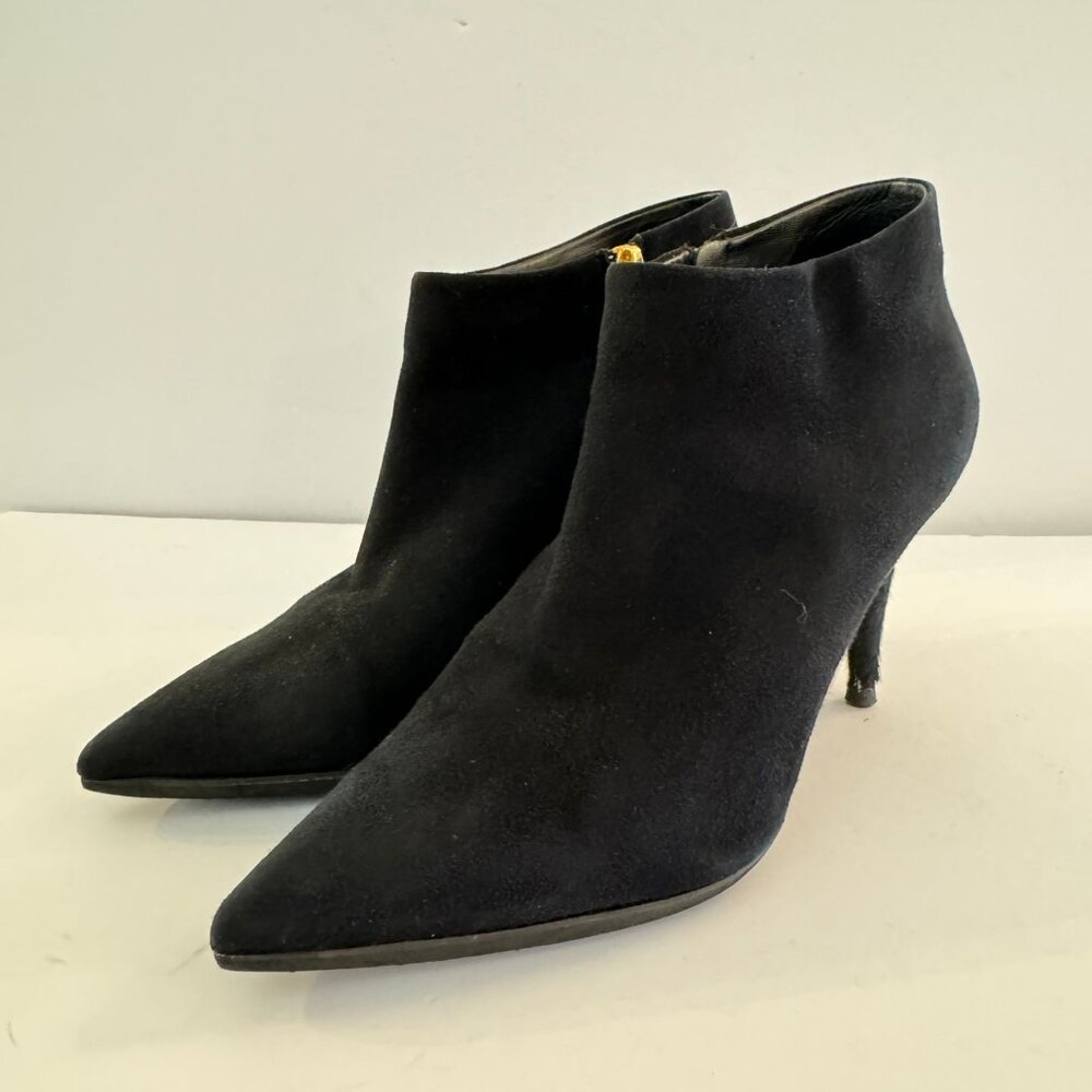 GIUSEPPE ZANOTTI Black Suede Bootie